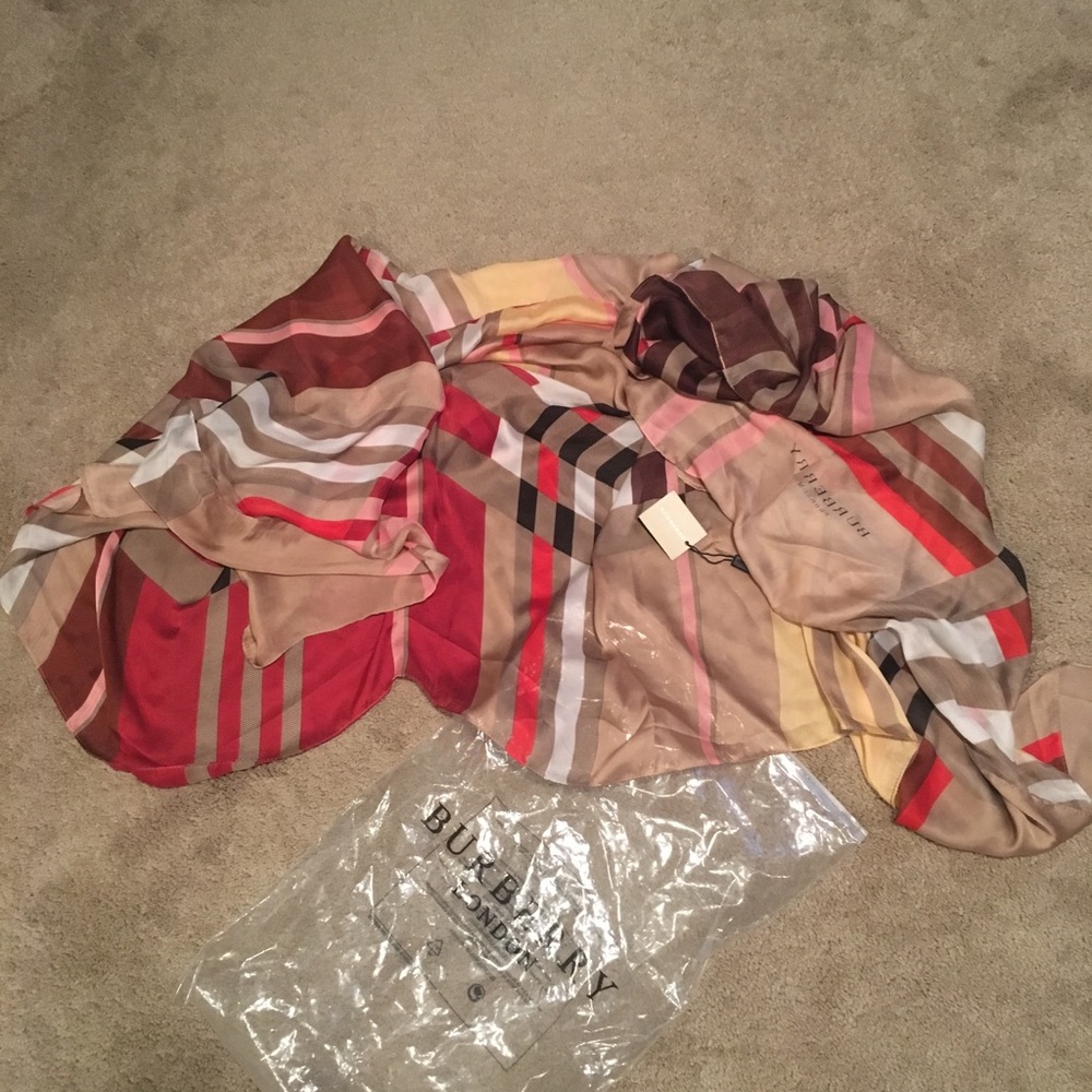 Burberry Silk Scarf